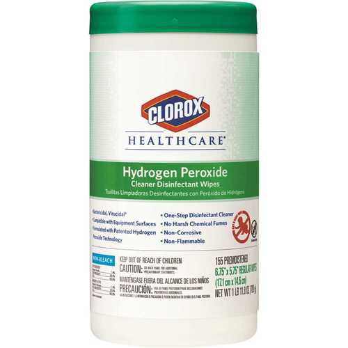 Hydrogen Peroxide Disinfectant Wipes