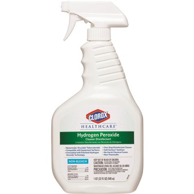 Clorox Hydrogen Peroxide Cleaner Disinfectant  32 oz. Spray  Bottle