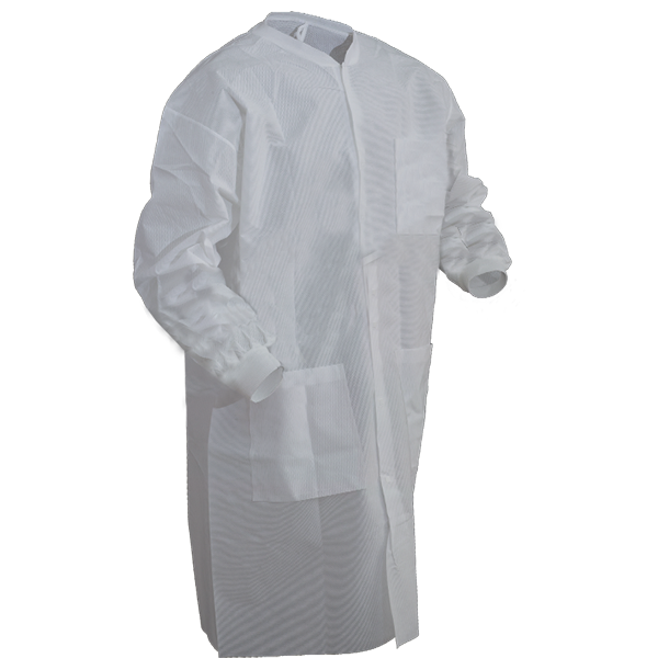 High collar 2025 lab coat