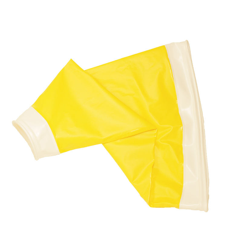 Yellow PVC Laminated Sleeve