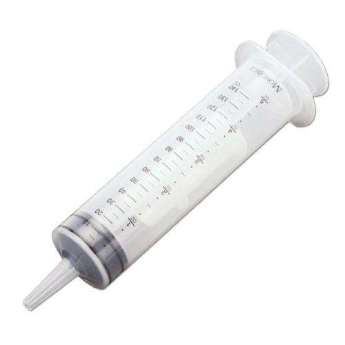 Covidien140cc Piston Syringe - Catheter Tip